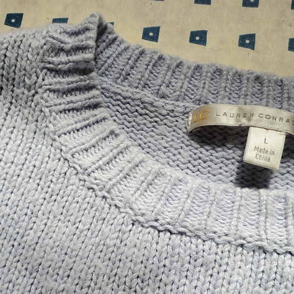 Lauren Conrad Blue Penguin  Sweater - Picture 12 of 16